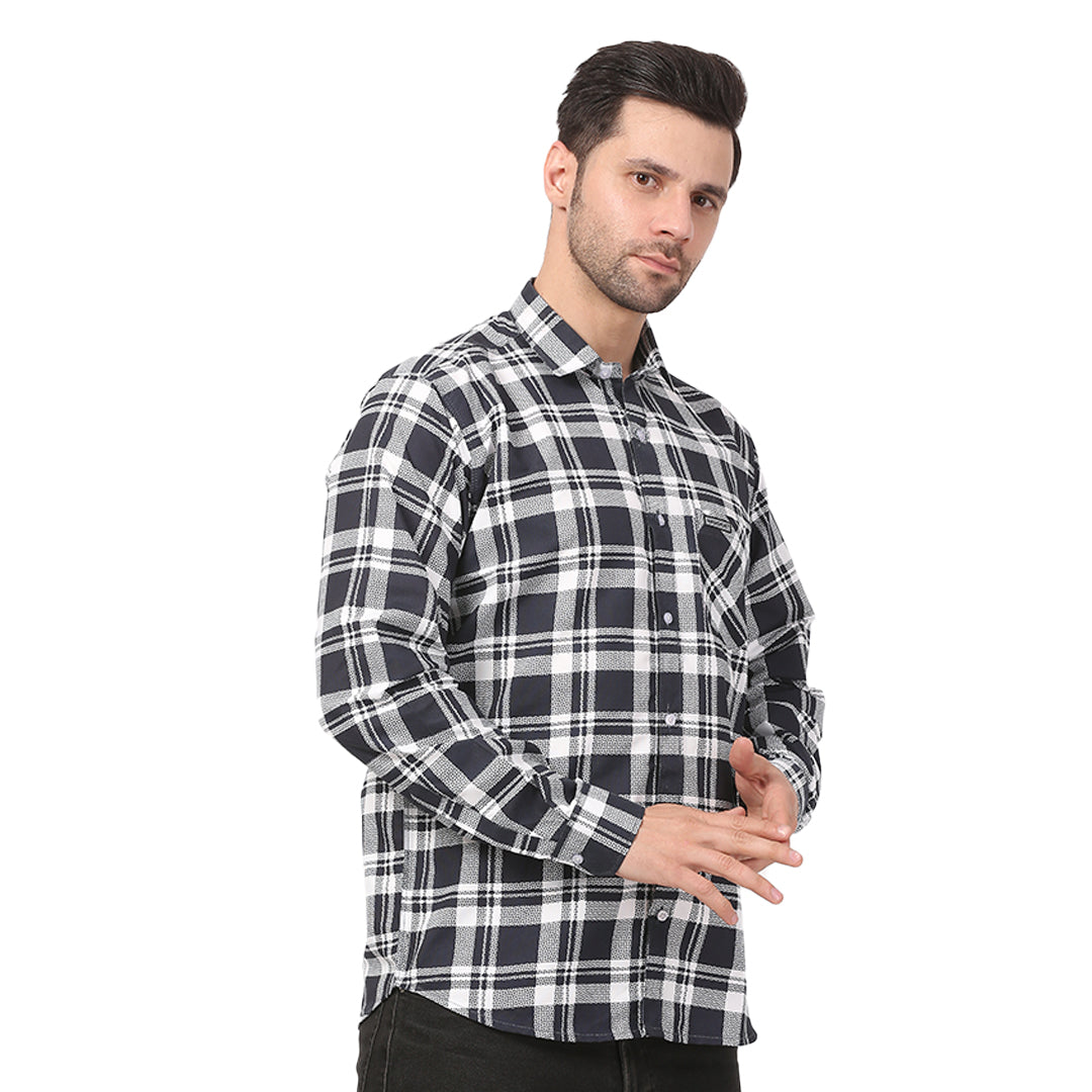 Classic Checkered Men's Shirts – Stylish & Versatile Fashion