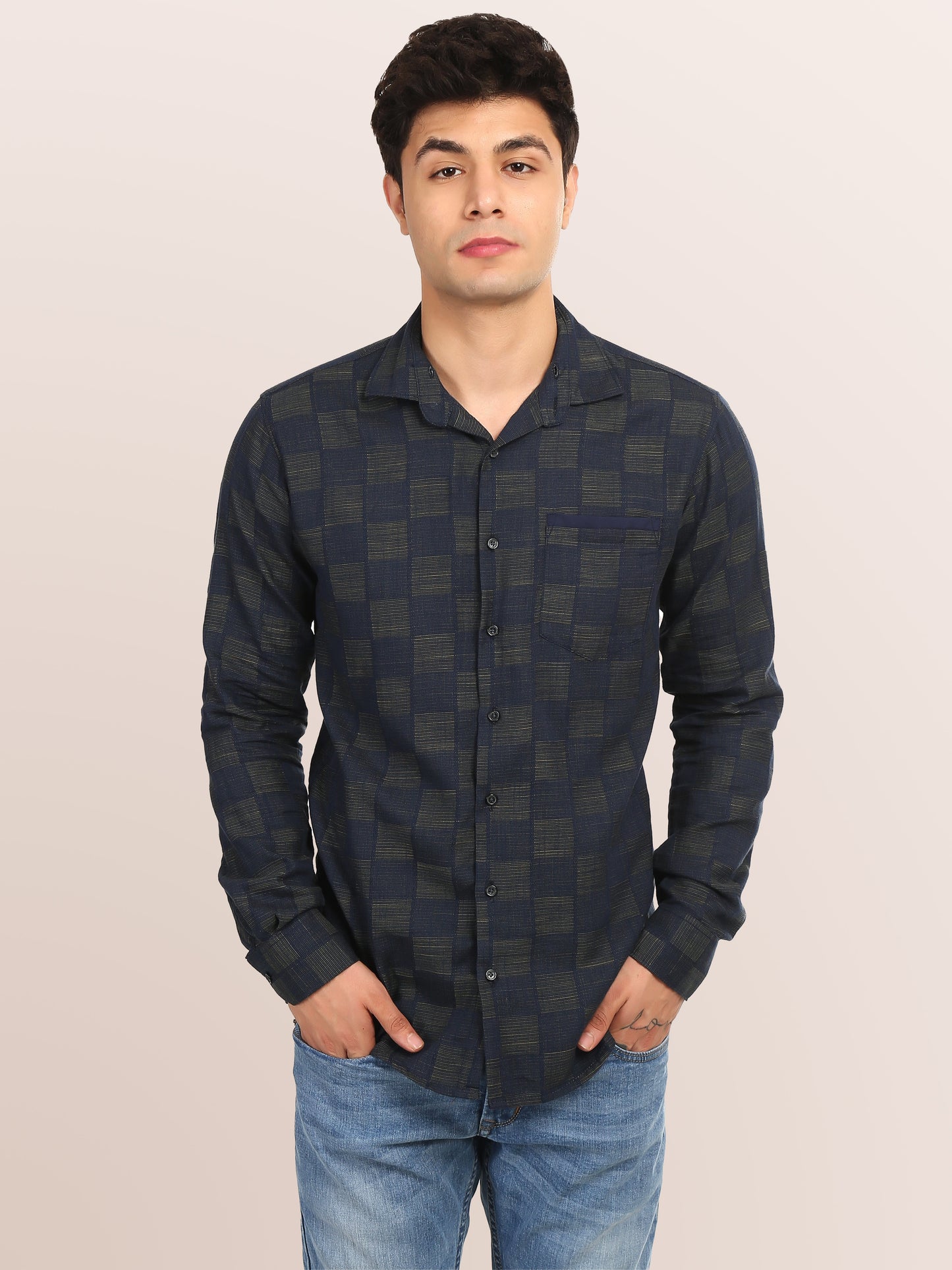 Shirt with Replace Hood for Men's