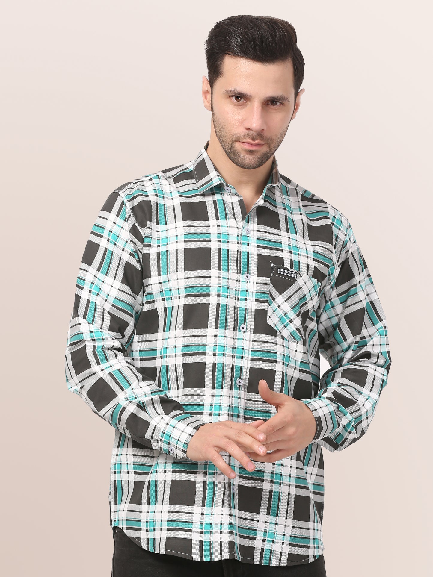 Classic Checkered Men's Shirts – Stylish & Versatile Fashion