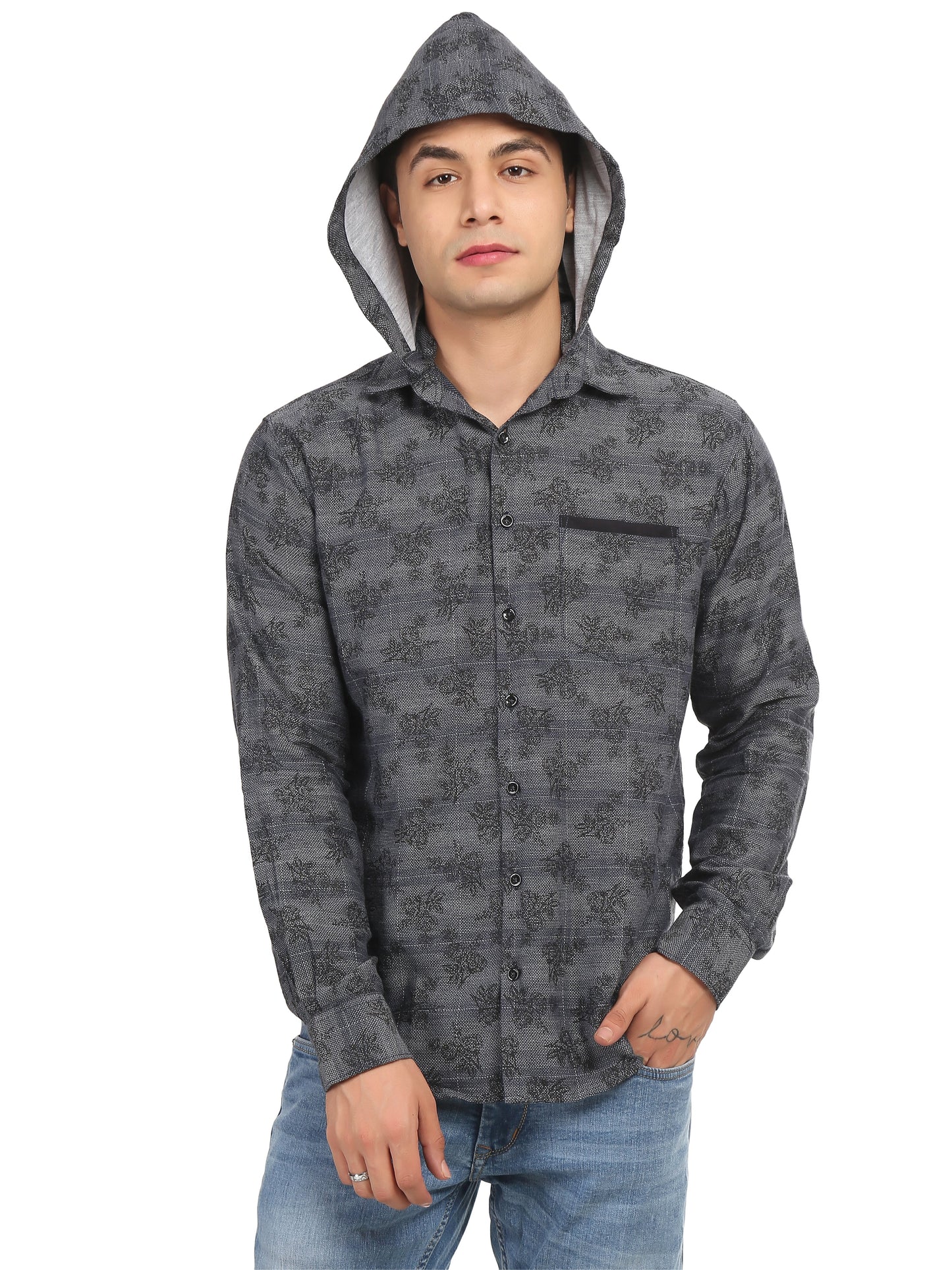 Hood  Designer Shirt for men's
