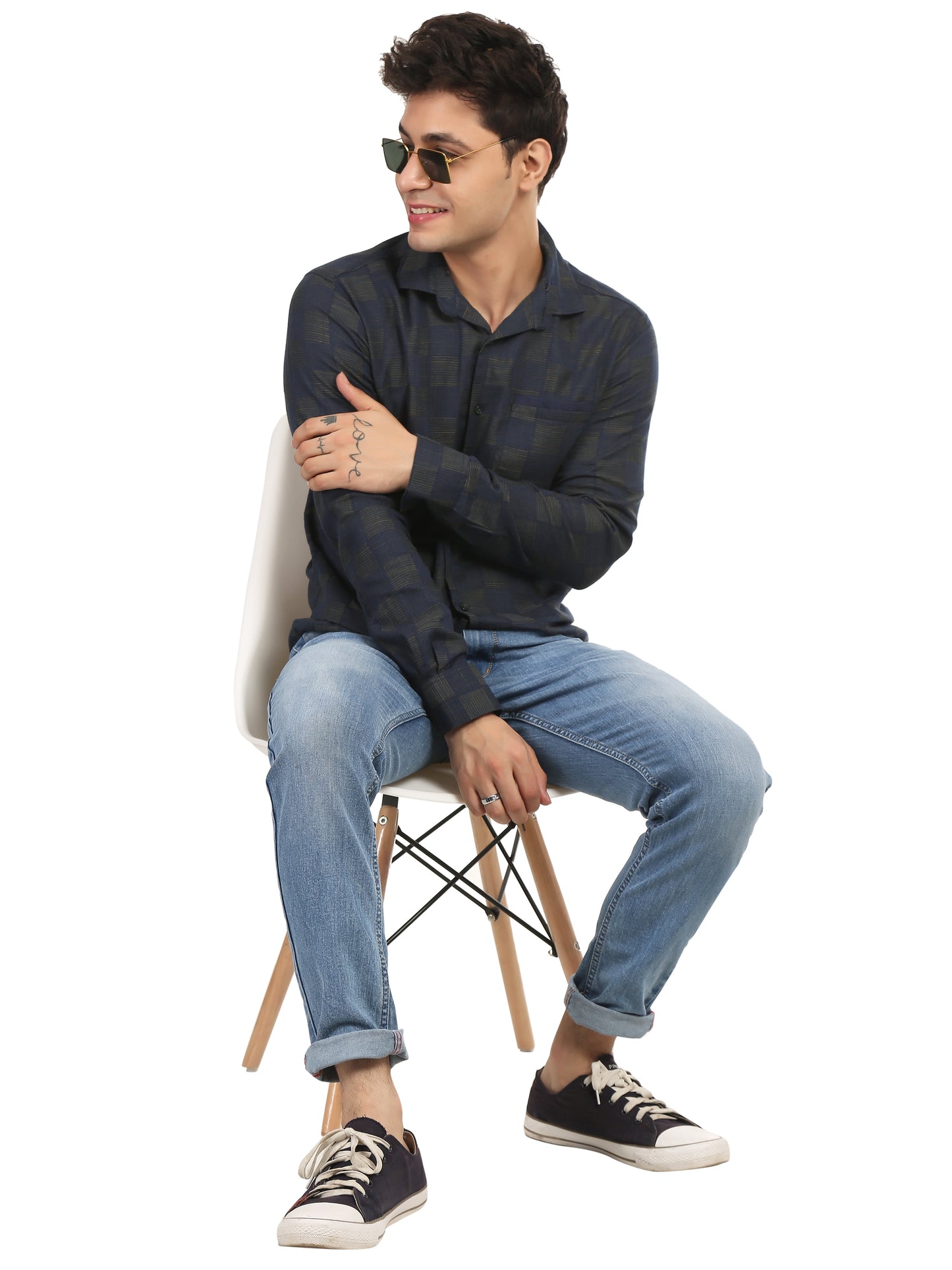 Shirt with Replace Hood for Men's