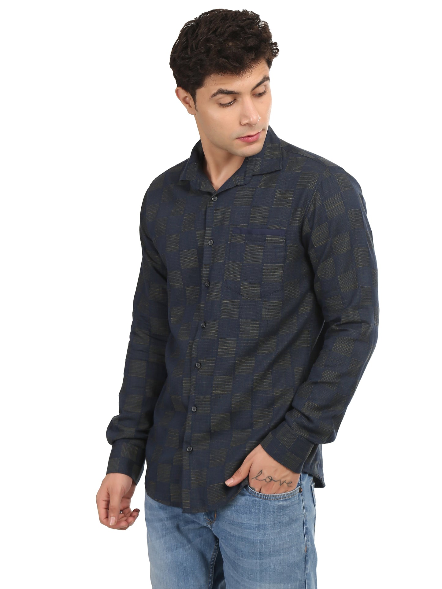 Shirt with Replace Hood for Men's