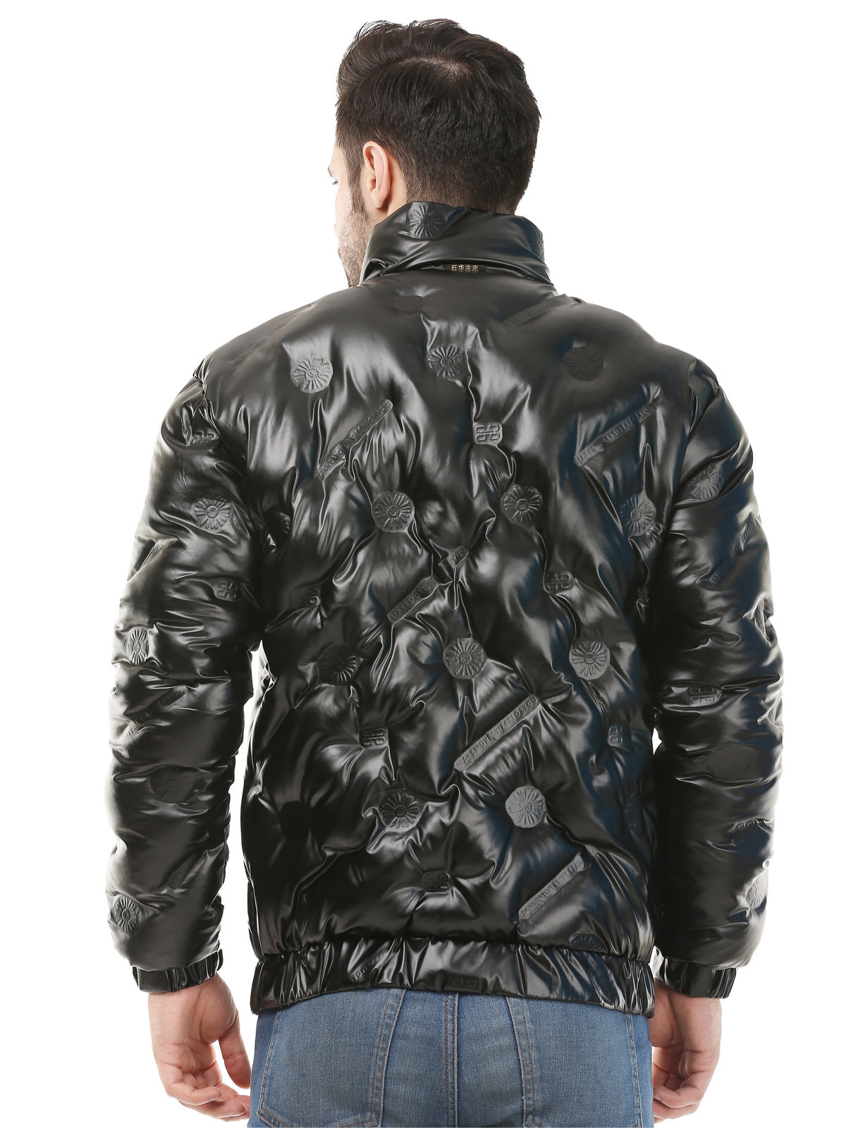 Self Design Jacket for men's