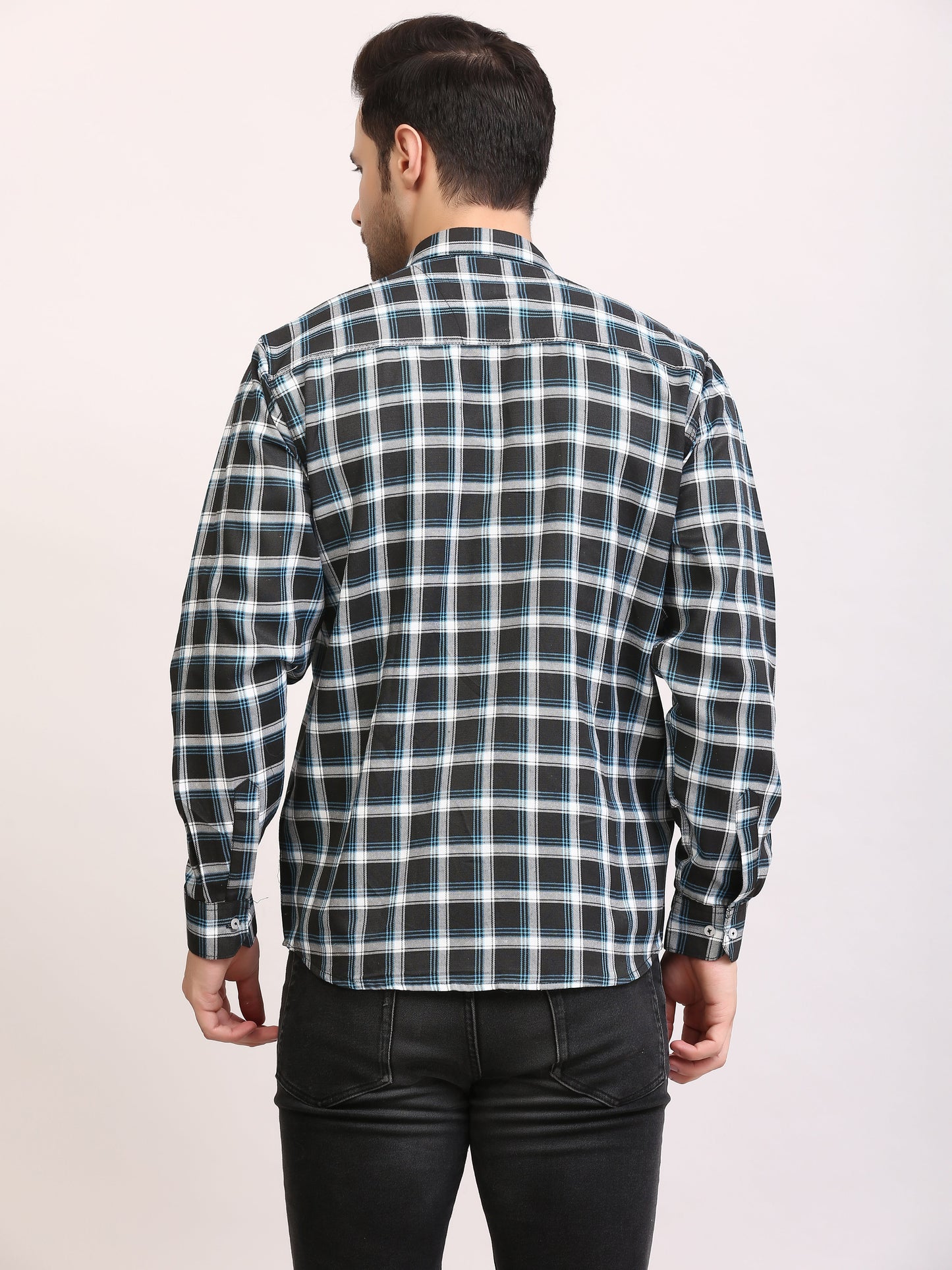 Clubwin Slim Fit Patterned Full Sleeves Casual Shirt 3