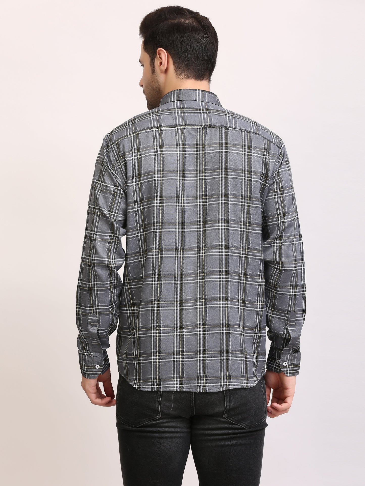 Men Slim Fit Patterned  Casual Shirt