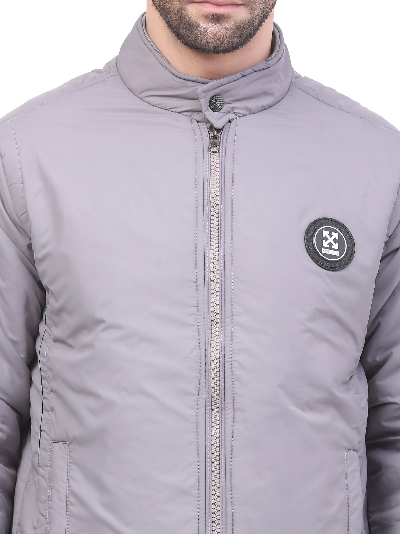 Full Sleeve Solid Men Jacket