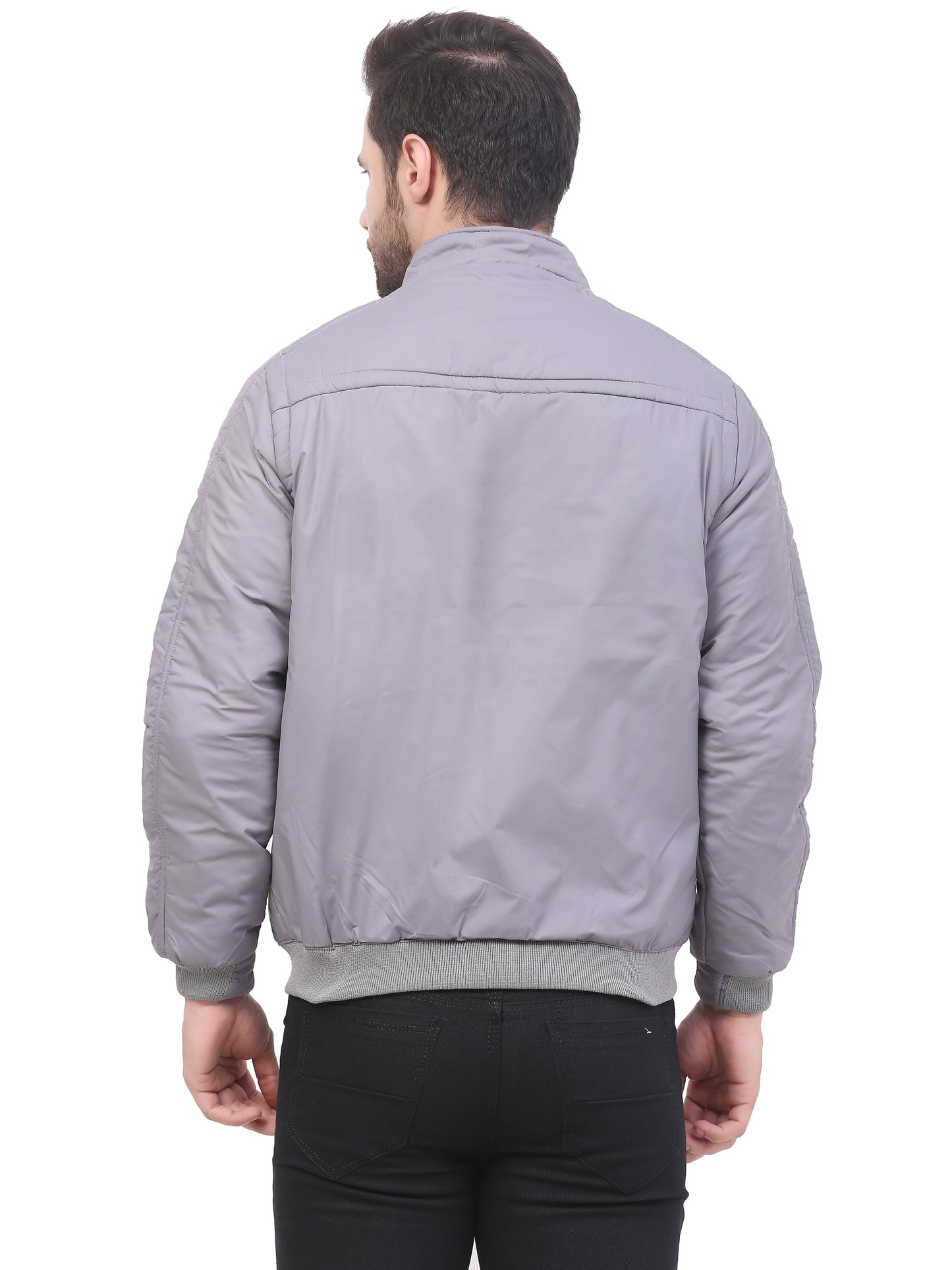 Full Sleeve Solid Men Jacket