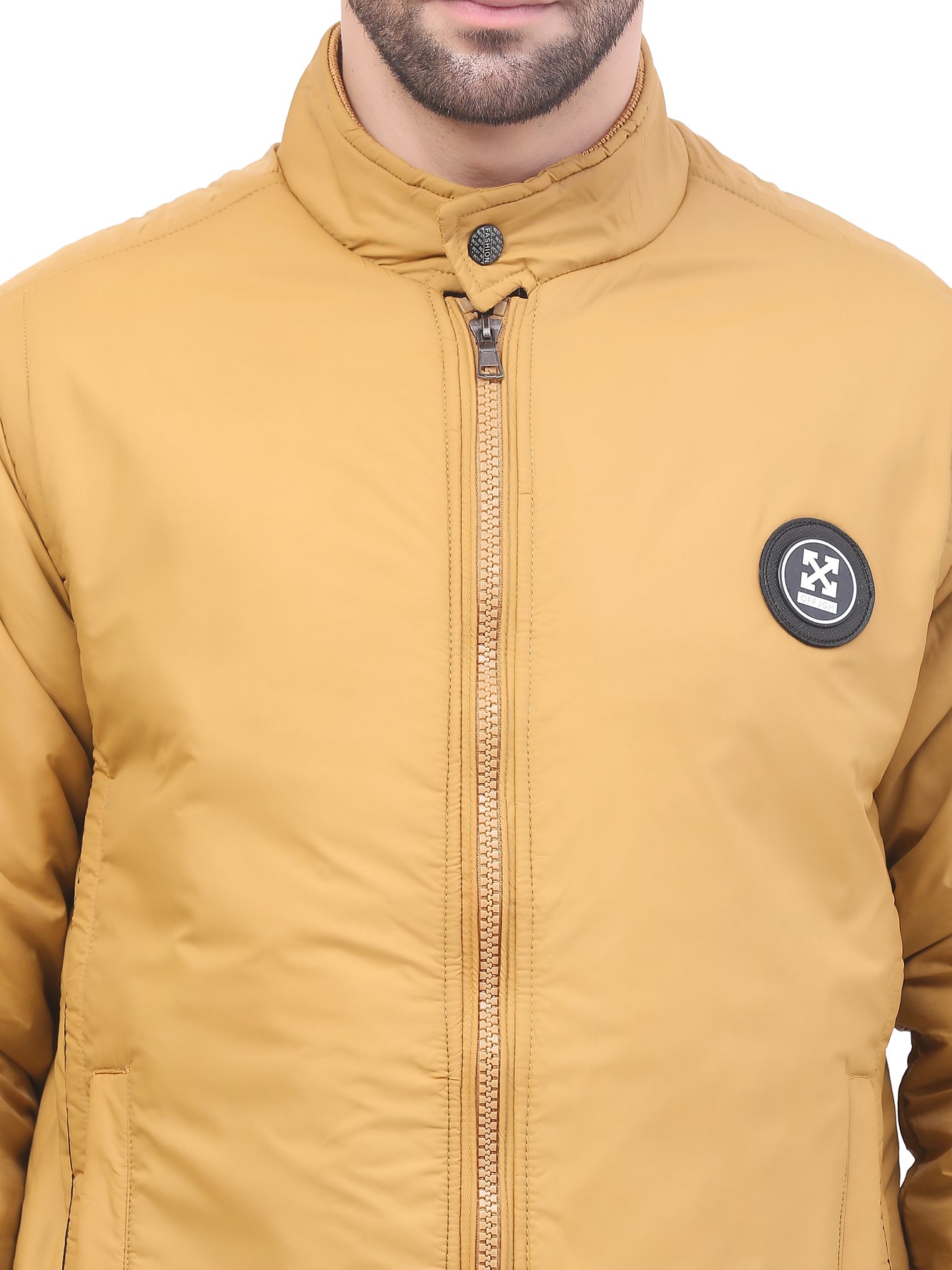 Full Sleeve Solid Men Jacket