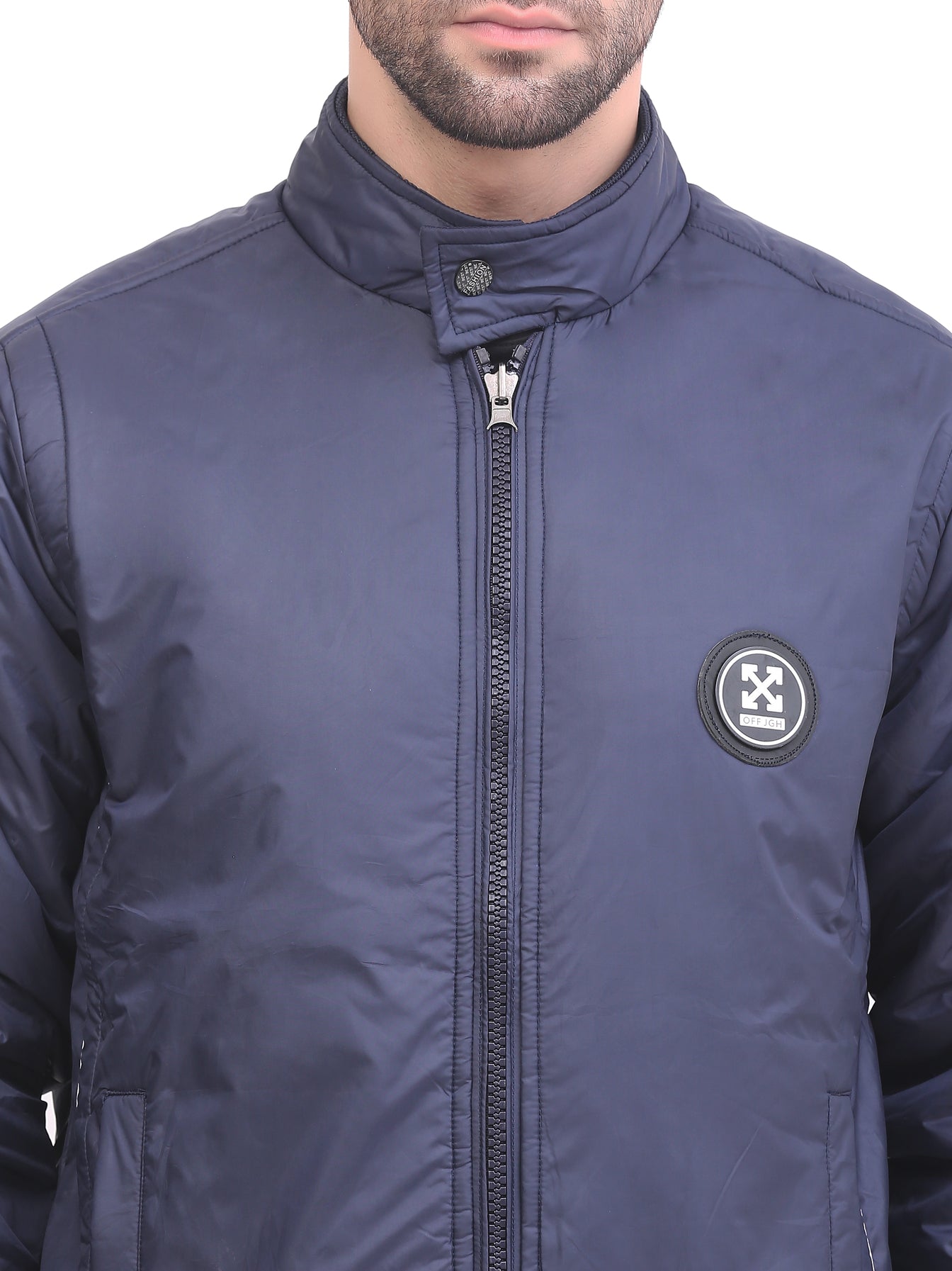 Full Sleeve Solid Men Jacket