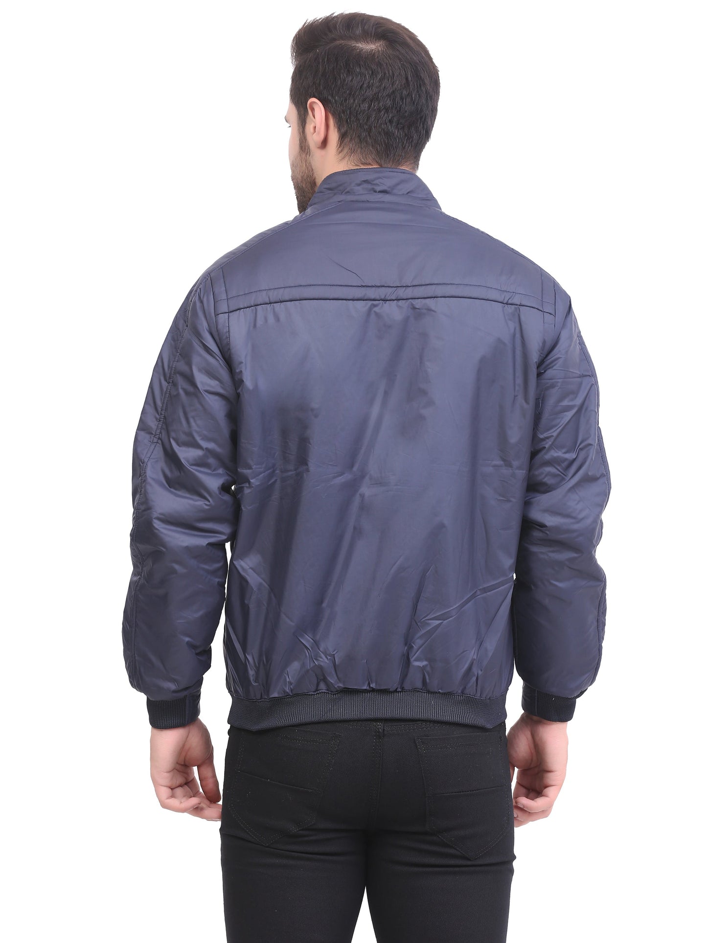 Full Sleeve Solid Men Jacket