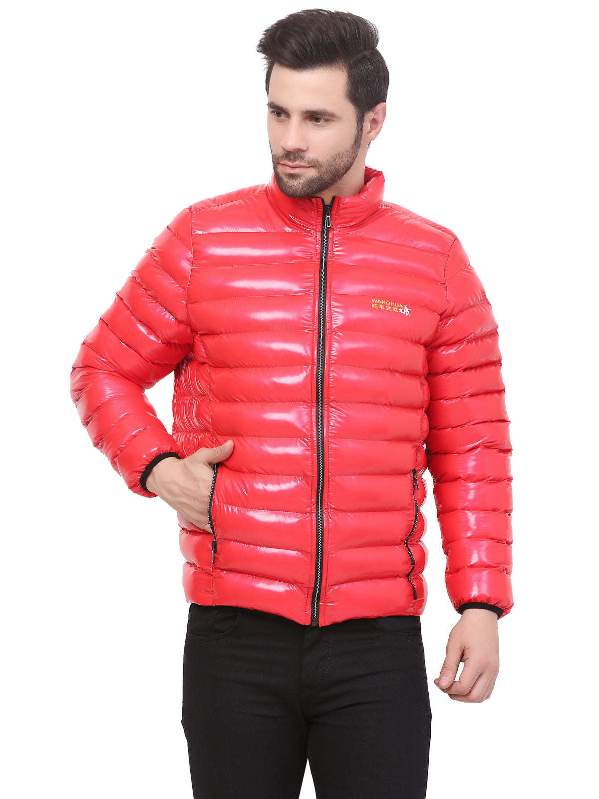 CLUBWIN Men's Puffer Imported Full Sleeves Jacket