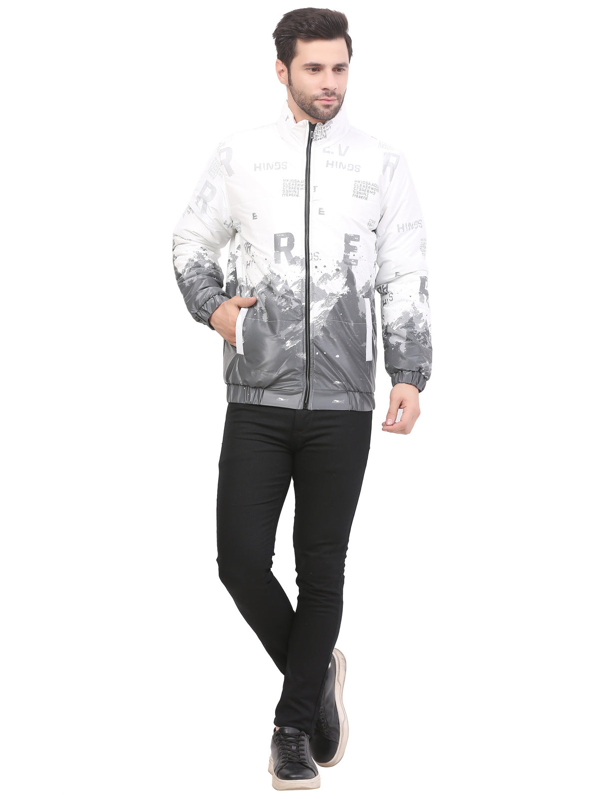 CLUBWIN Men's Puffer Full Sleeves Jacket
