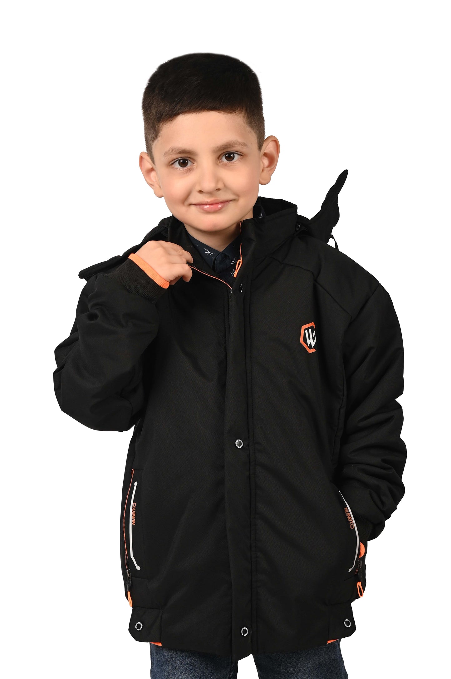Boys Solid Imported Casual Jacket ..