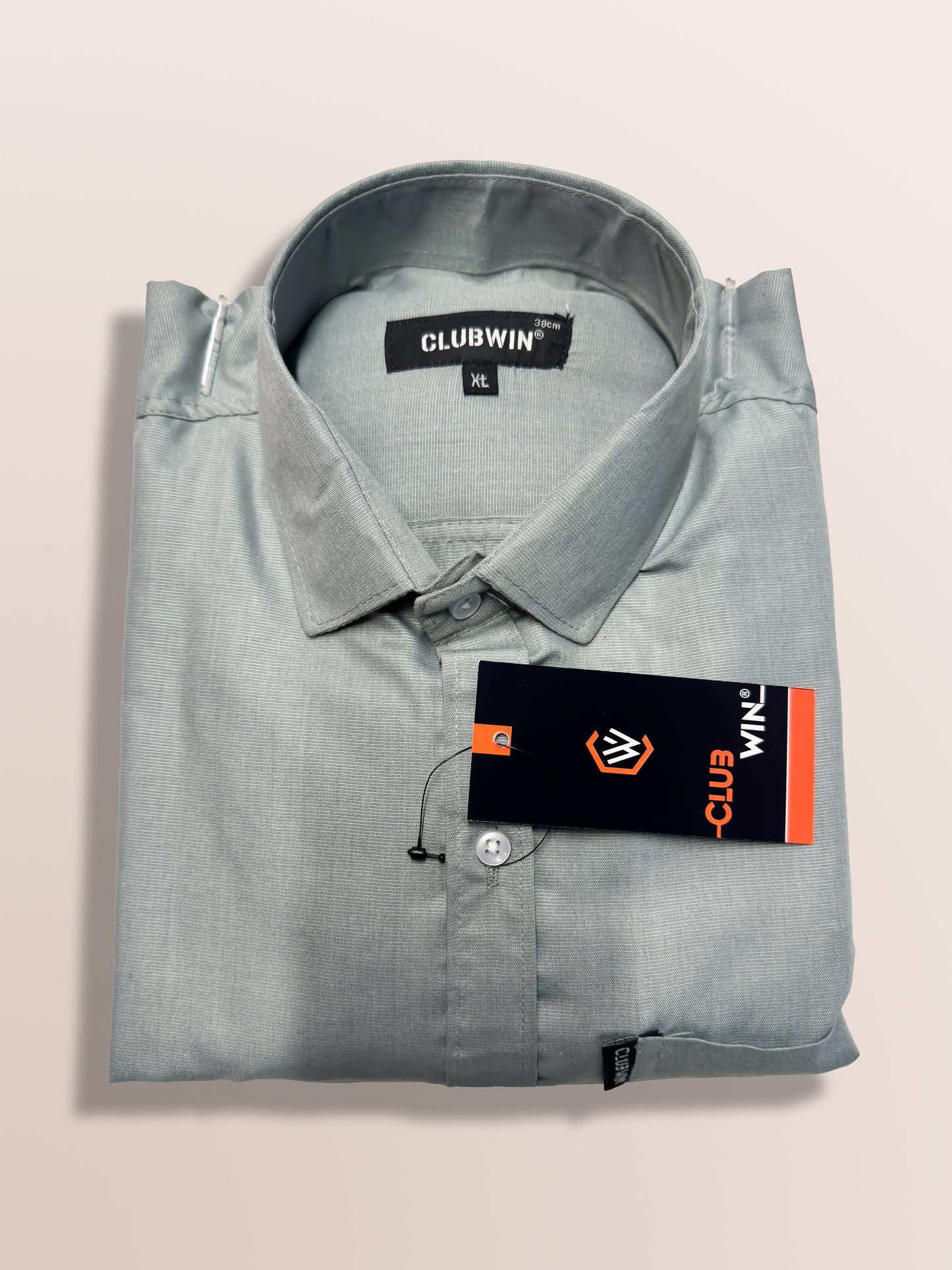 Slim Fit  Spread Collar Casual Shirt