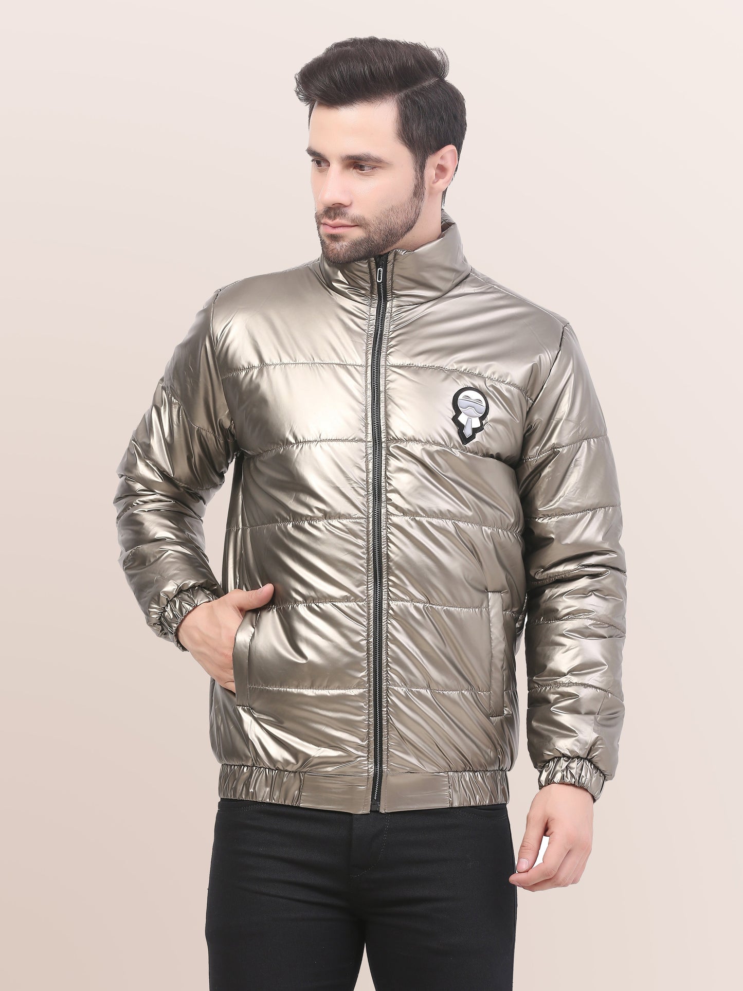 CLUBWIN Men's Puffer Full Sleeves Jacket