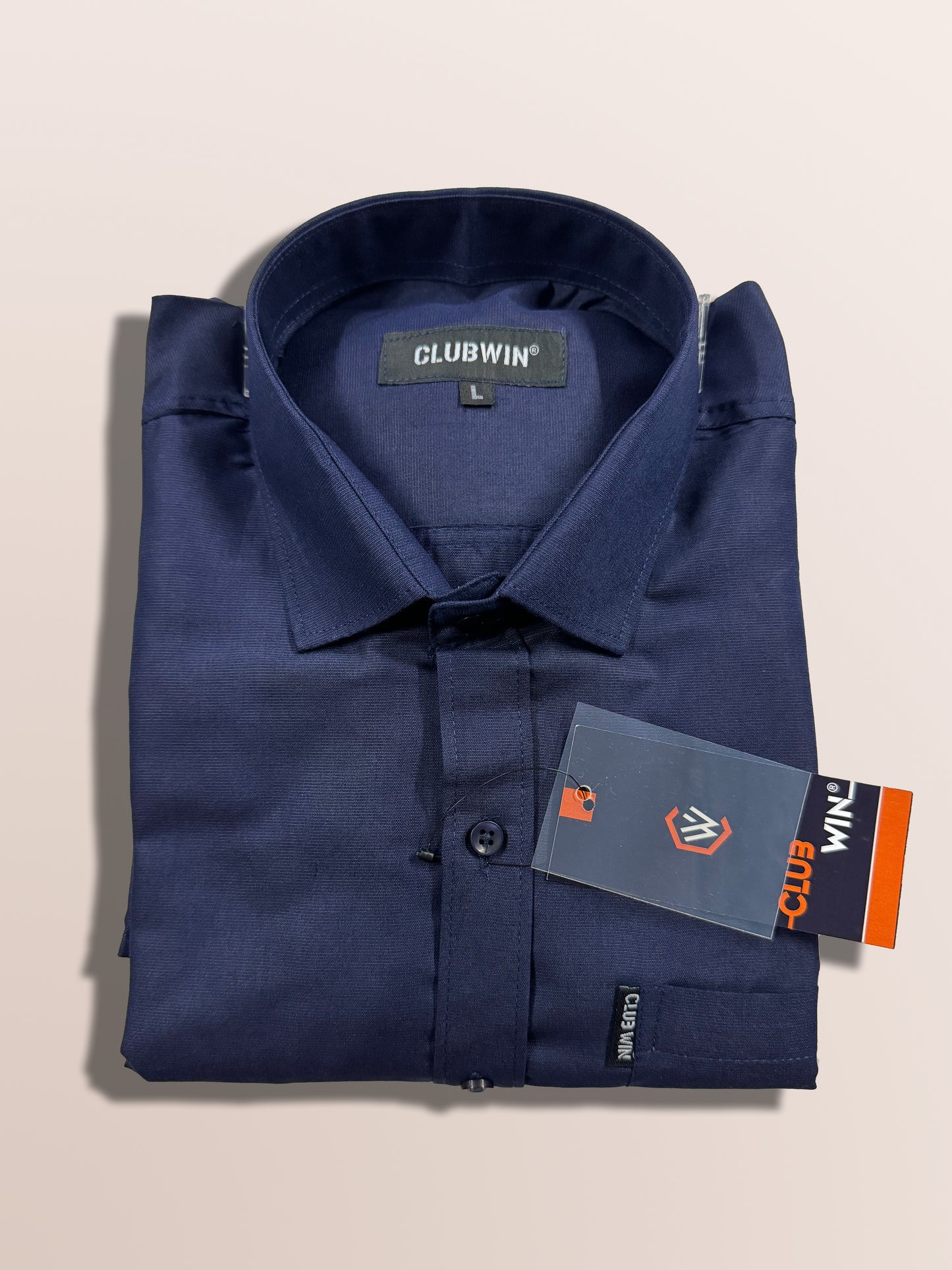 Men Regular Fit Solid Spread Collar Formal Shirt 1