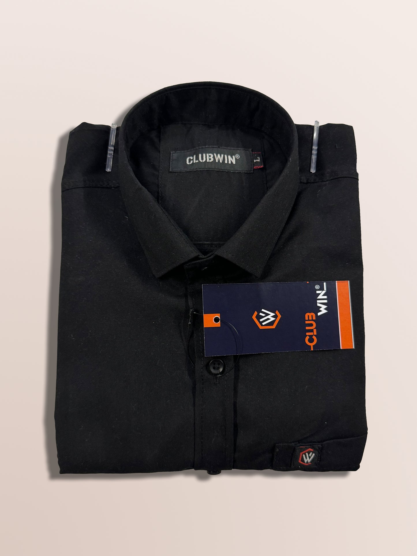 Men Regular Fit Solid Spread Collar Formal Shirt 1