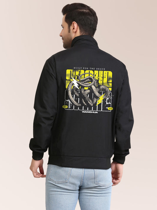 Men's Classic Winter Printed Jacket