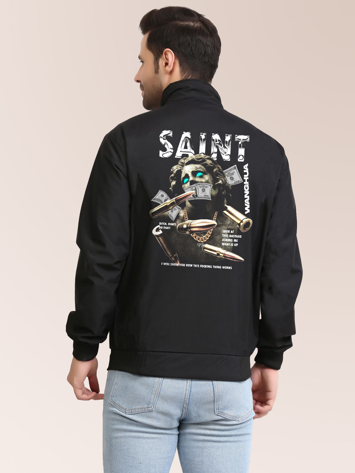 Men's  Printed  Winter Jacket