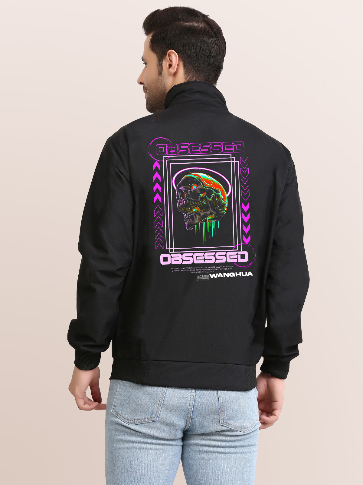 Printed Winter Jacket for men