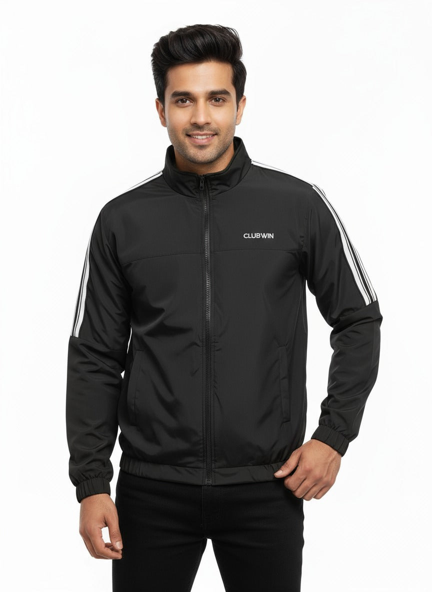 Men Navyblue Wincheater Jacket