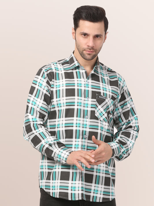 Classic Checkered Men's Shirts – Stylish & Versatile Fashion