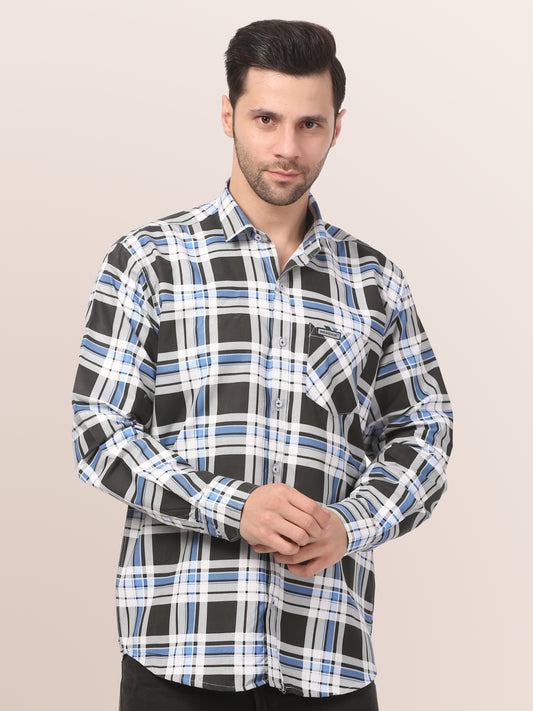 Classic Checkered Men's Shirts – Stylish & Versatile Fashion