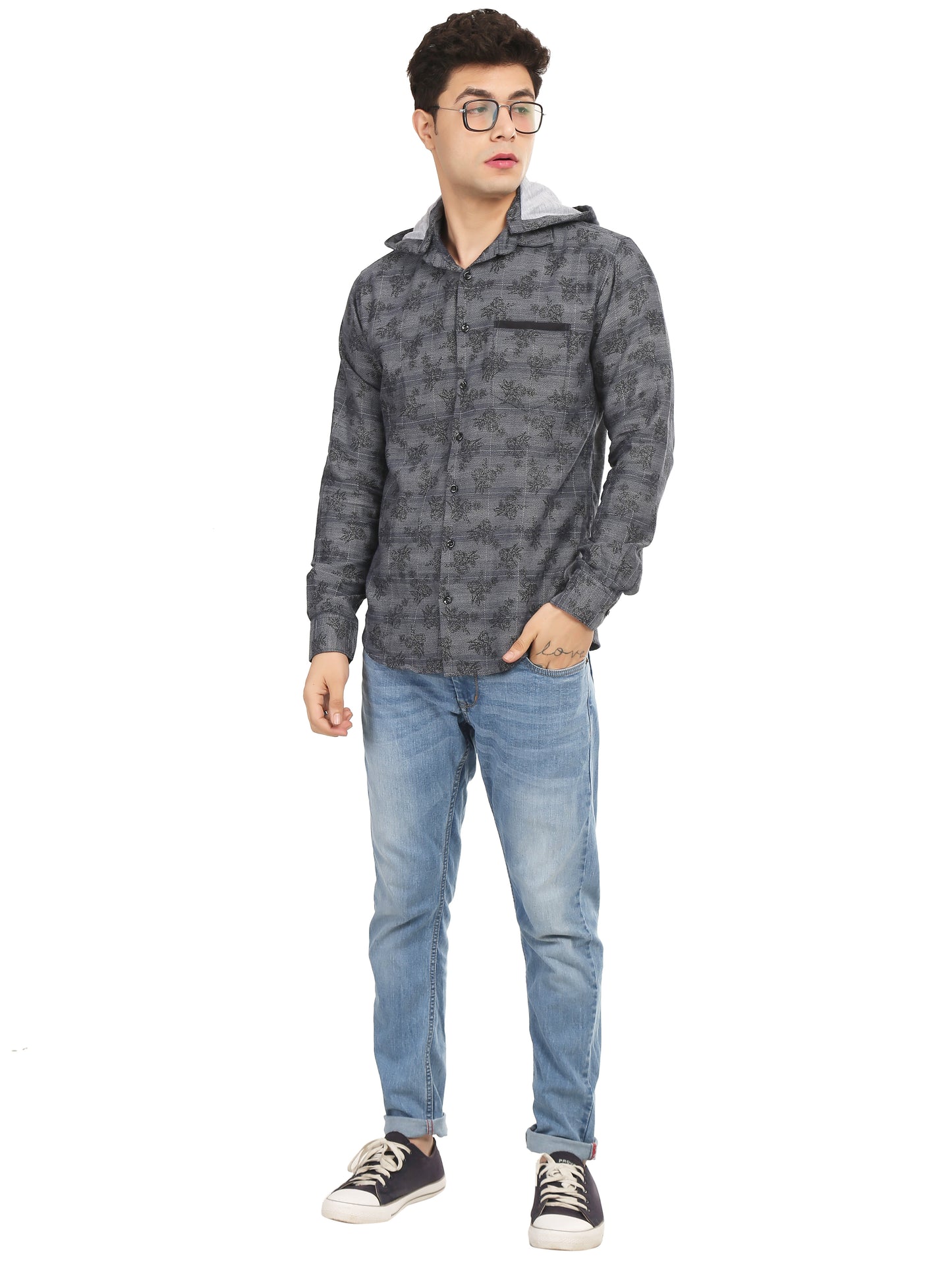 Hood  Designer Shirt for men's