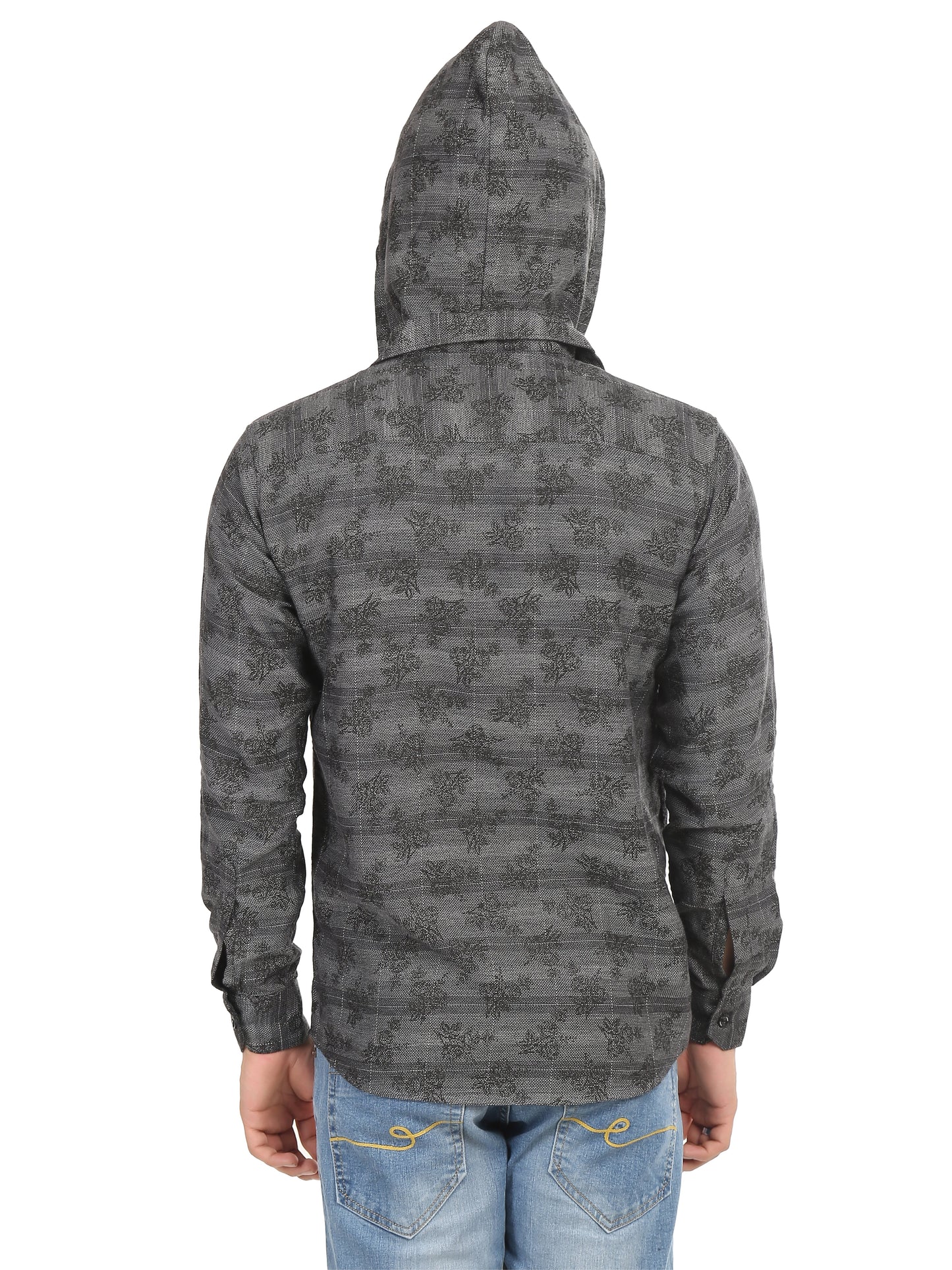 Hood  Designer Shirt for men's flower