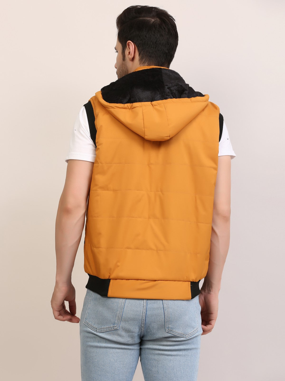 Men's Half Sleeve winter jacket