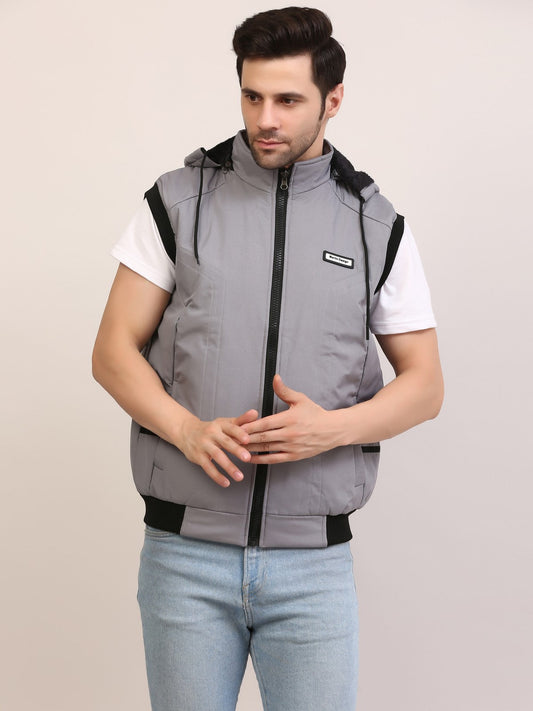 Men's Half Sleeve winter jacket