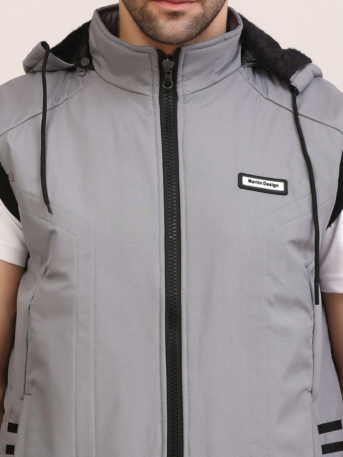 Men's Half Sleeve winter jacket