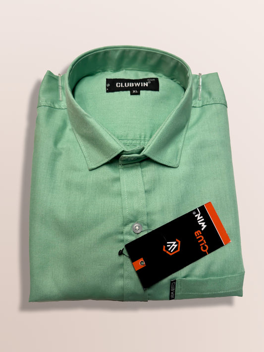 Slim Fit Solid & Comfortable Collar Casual Shirt