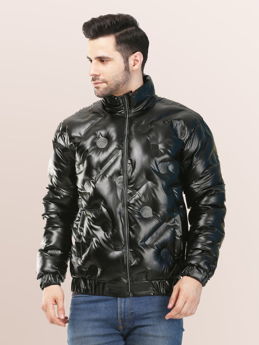 Self Design Jacket for men's