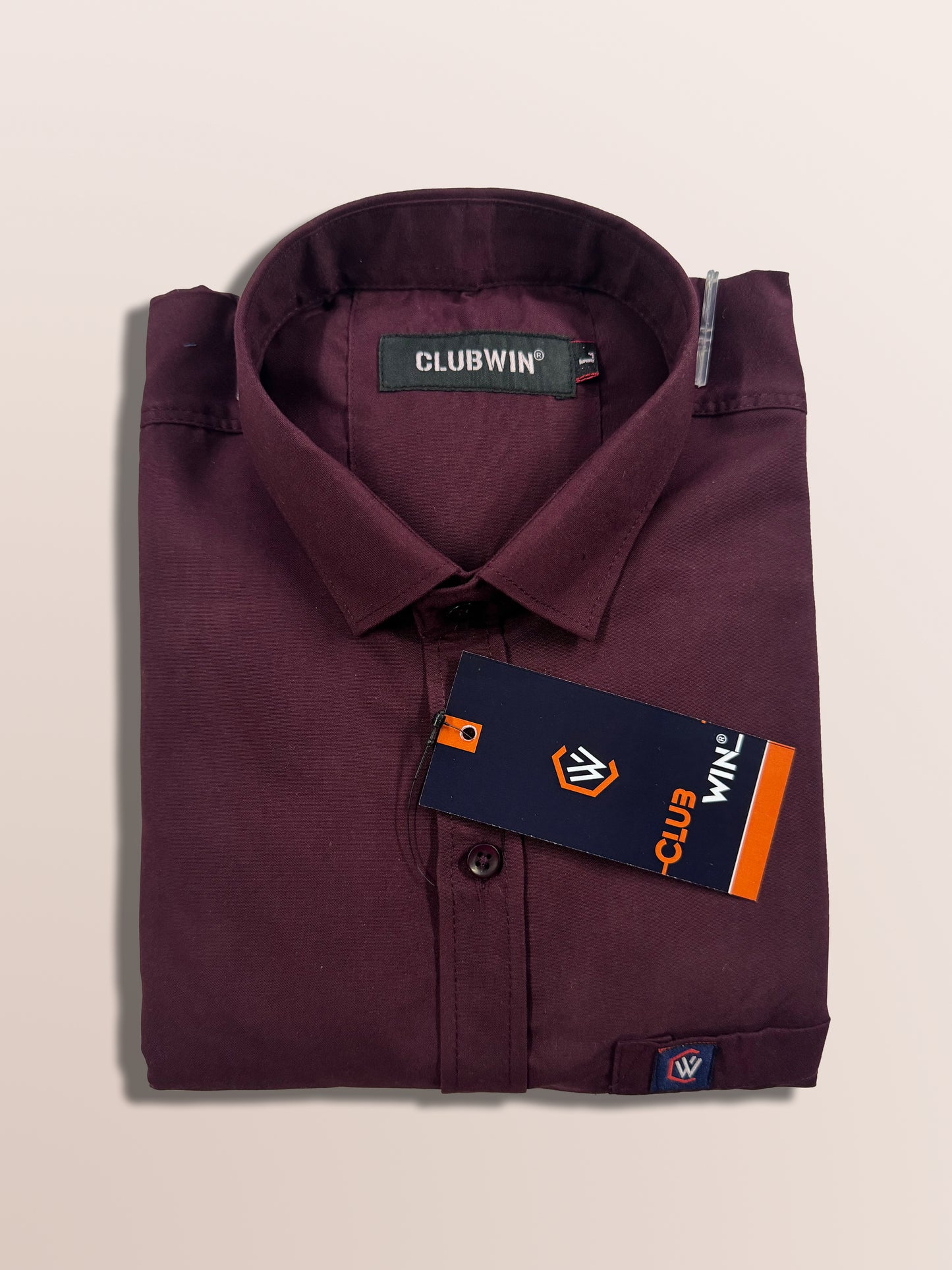 Men Regular Fit Solid Spread Collar Formal Shirt 1