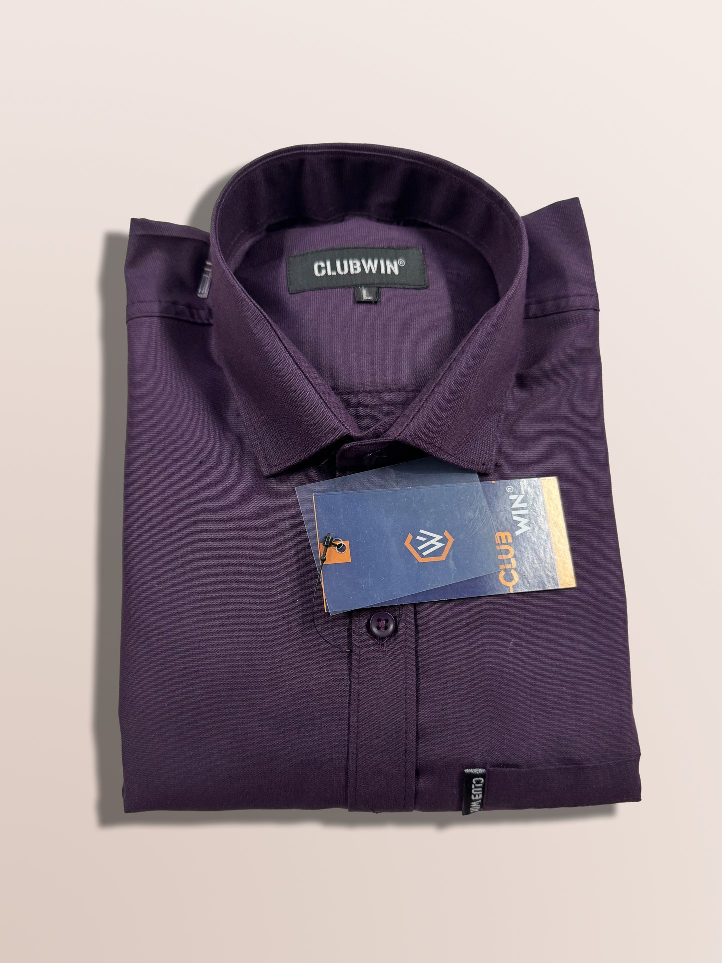 Men Regular Fit Solid Spread Collar Formal Shirt 1